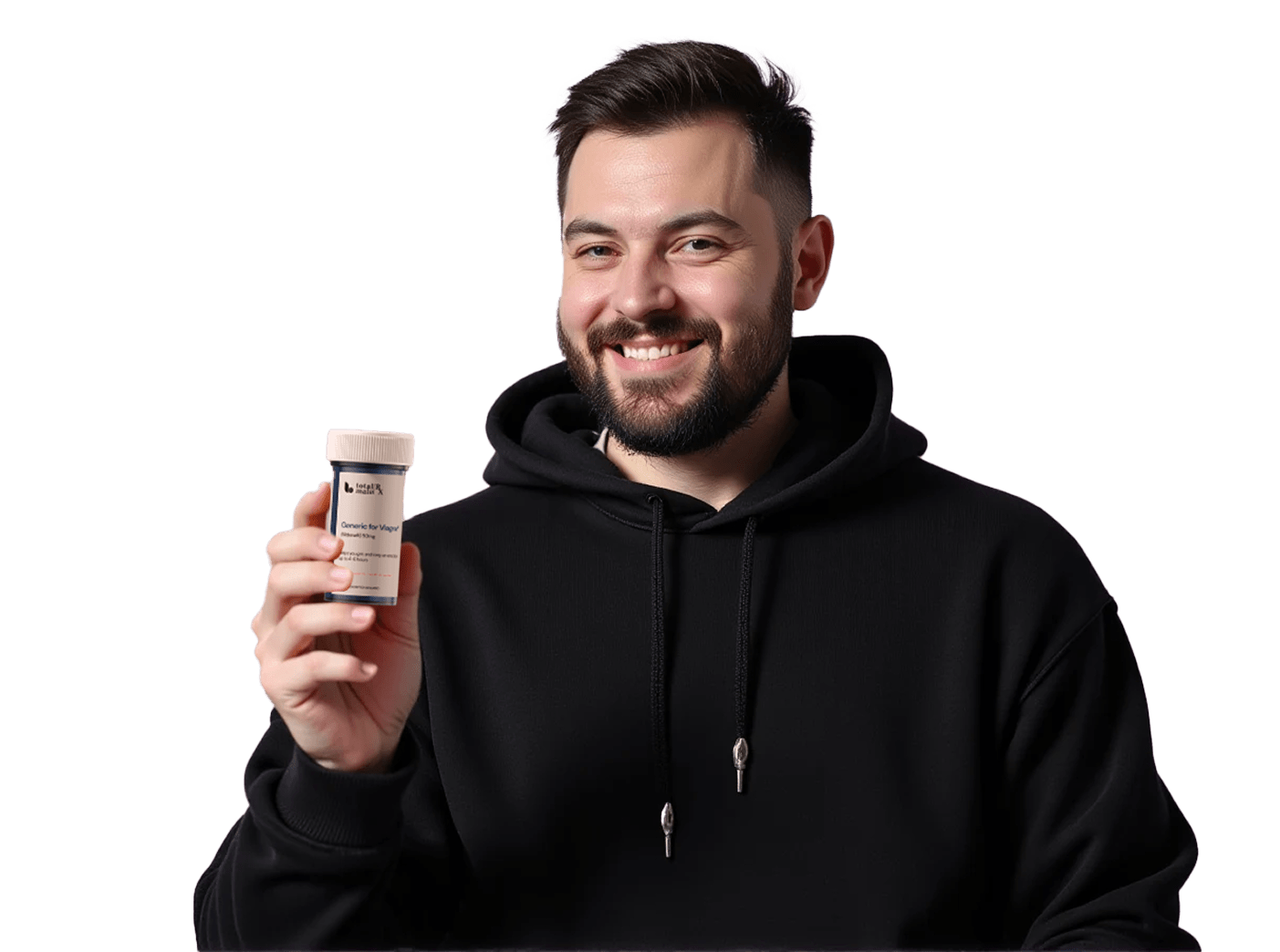 man + pill
